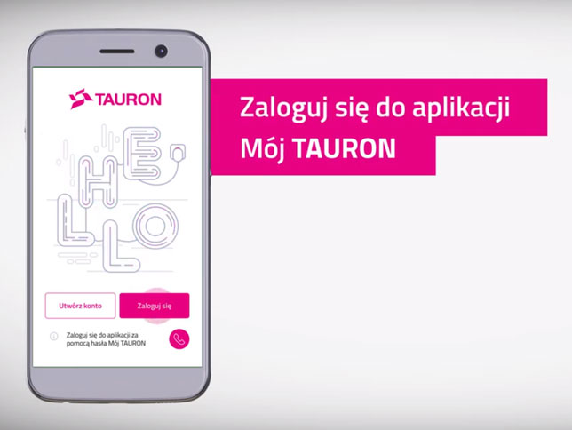 Mój Tauron animacja instruktażowa dla Tauron